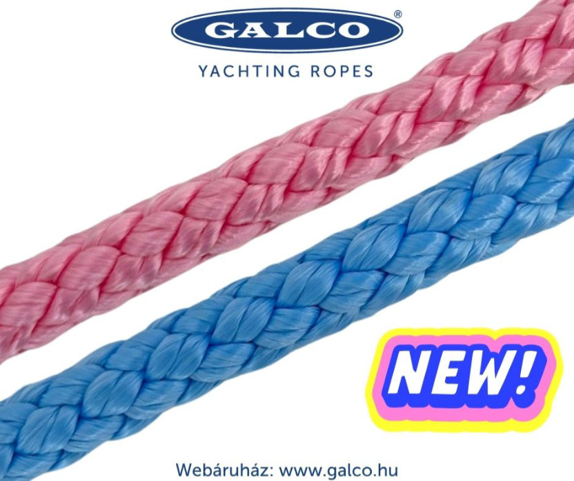 Új színek a vízen: rózsaszín és világoskék felúszó kikötőkötelek