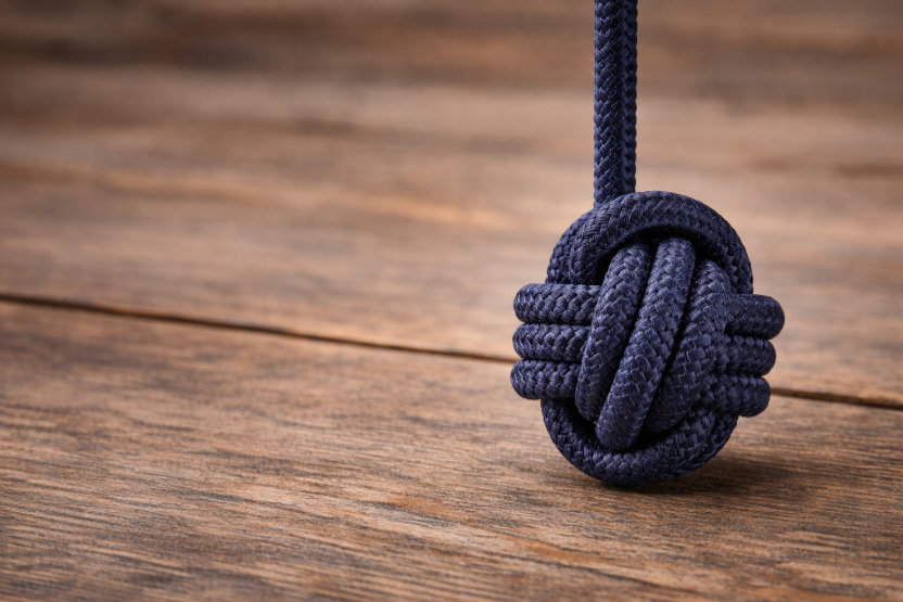 12 alapvető csomó, amit mindenkinek ismernie kell – Majomököl, dobócsomó